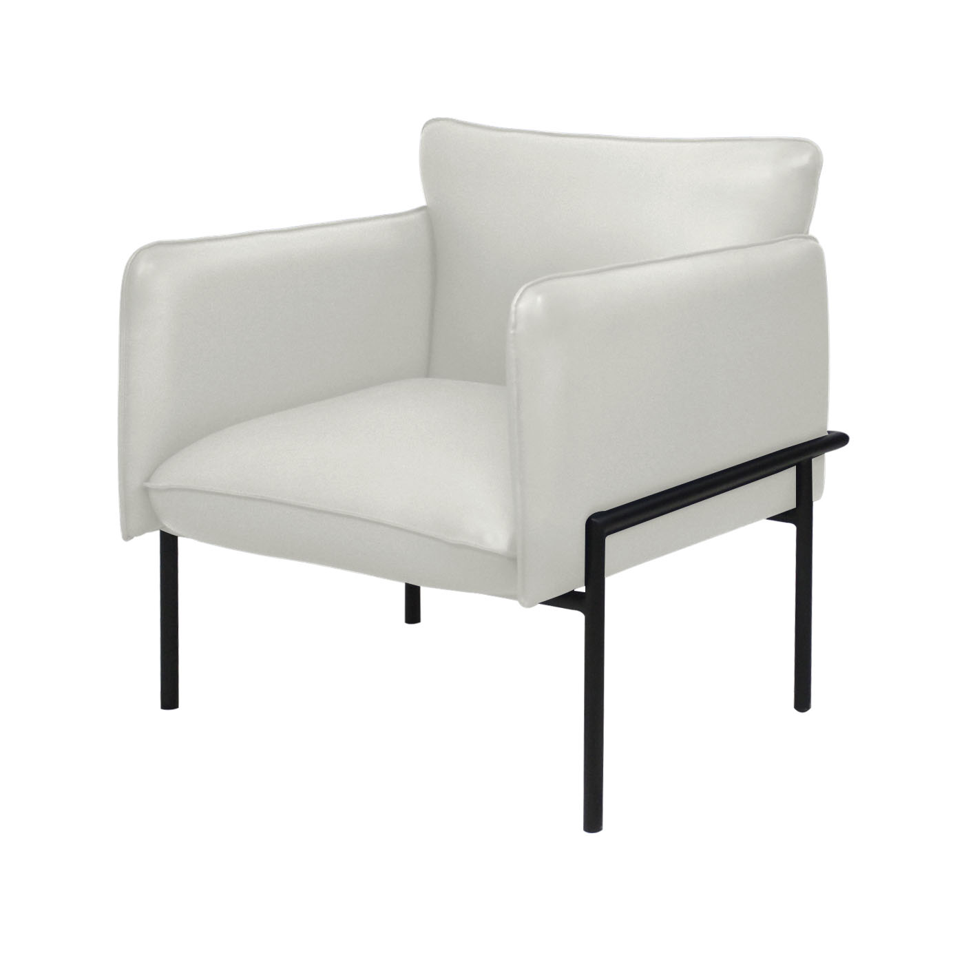 Dessau Faux Leather Single Sofa