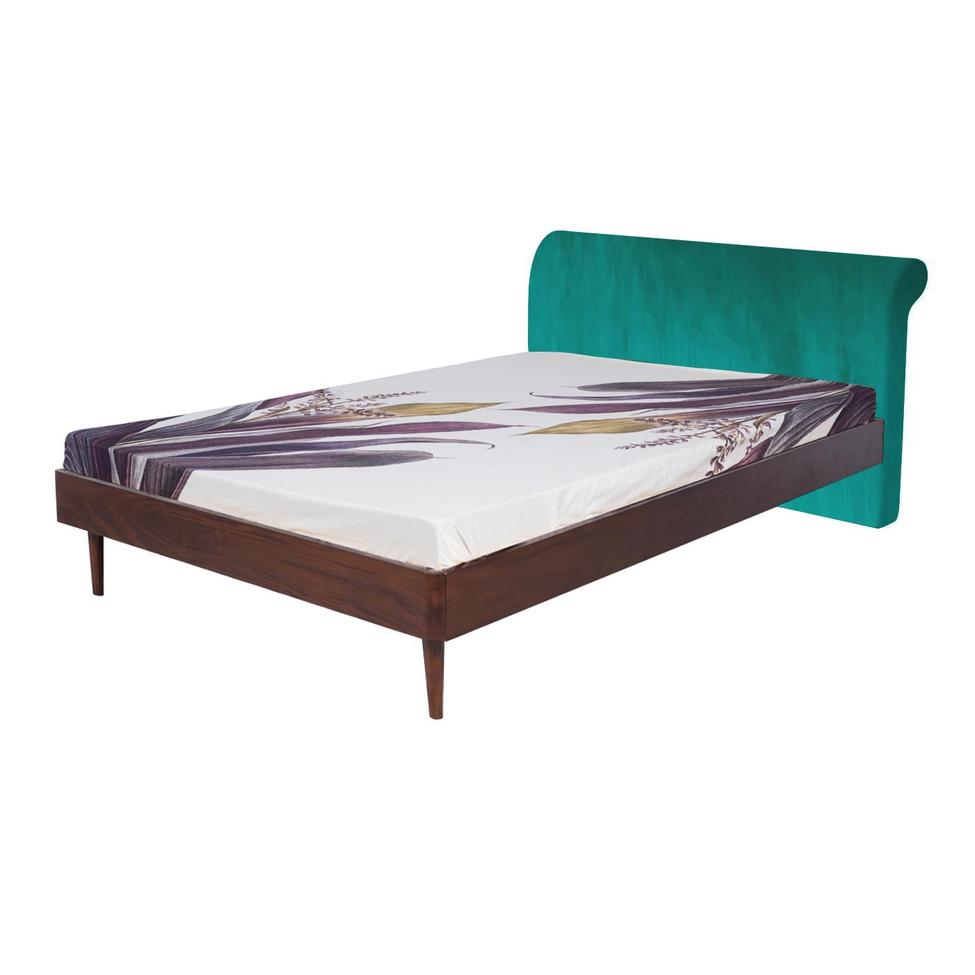 Pompeii  Dark Queen Bed