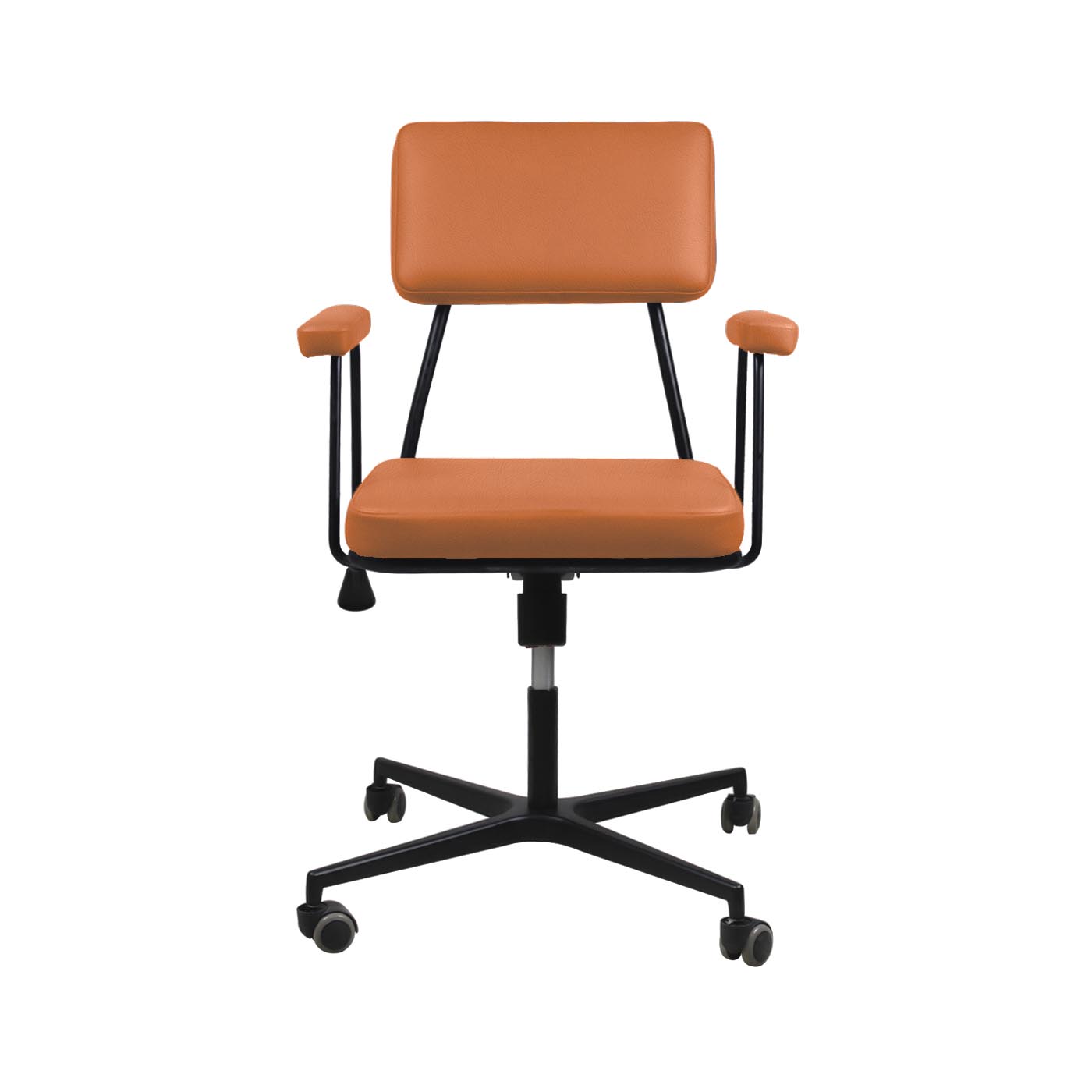 Noblitt Orange Work Chair