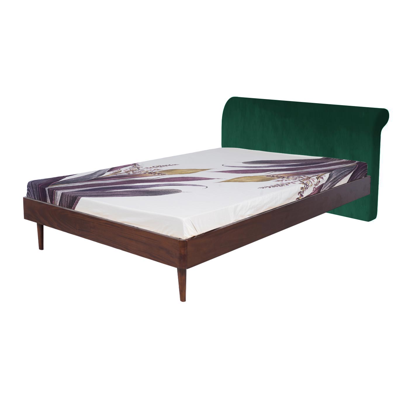 Pompeii  Dark Queen Bed