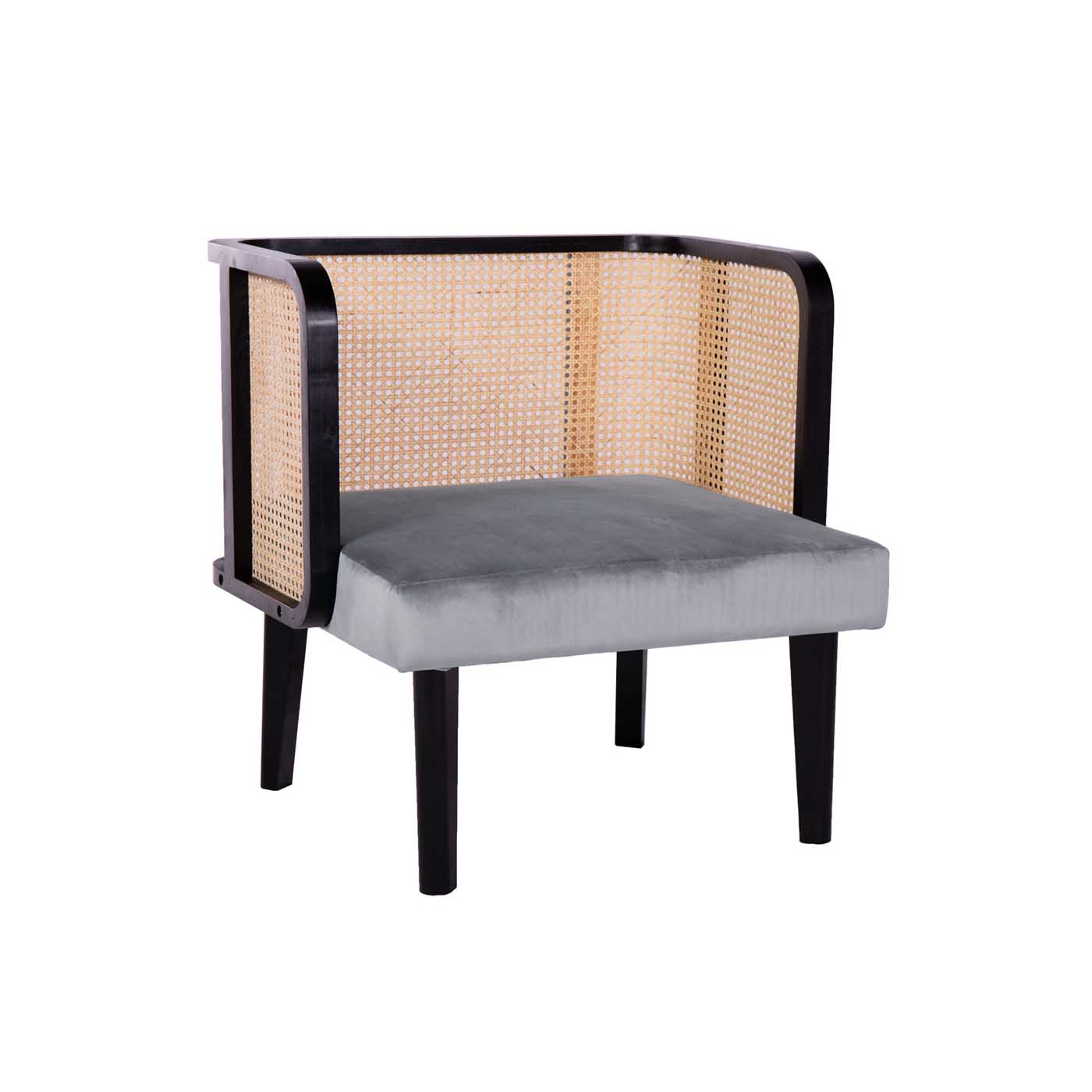 Ratargul  Ebony Single Sofa