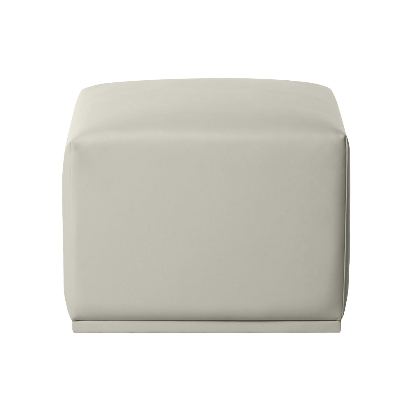 St. Pauli Faux Leather Ottoman