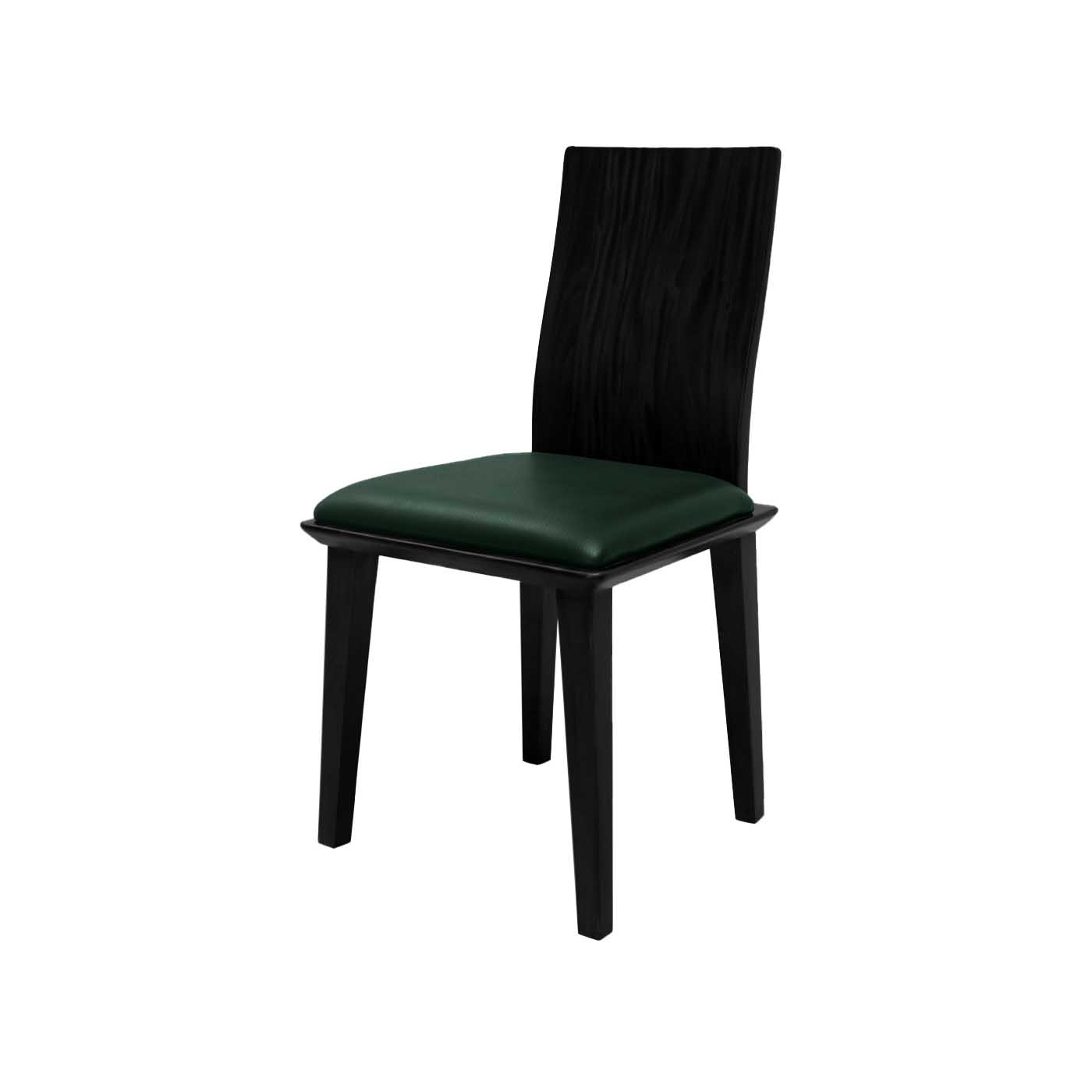 Muko Faux Leather Ebony Dining Chair