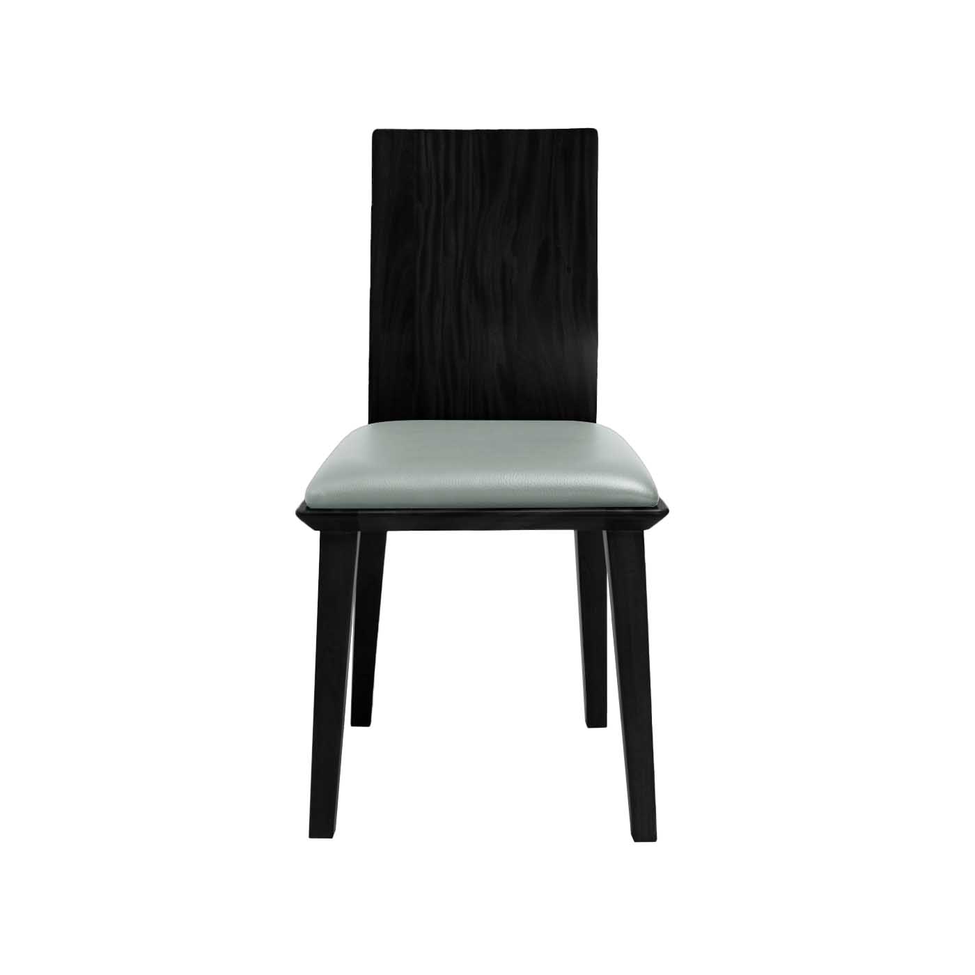 Muko Pale Green Black Dining Chair
