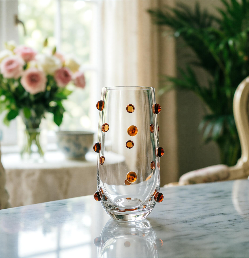 Dot Sienna Glass