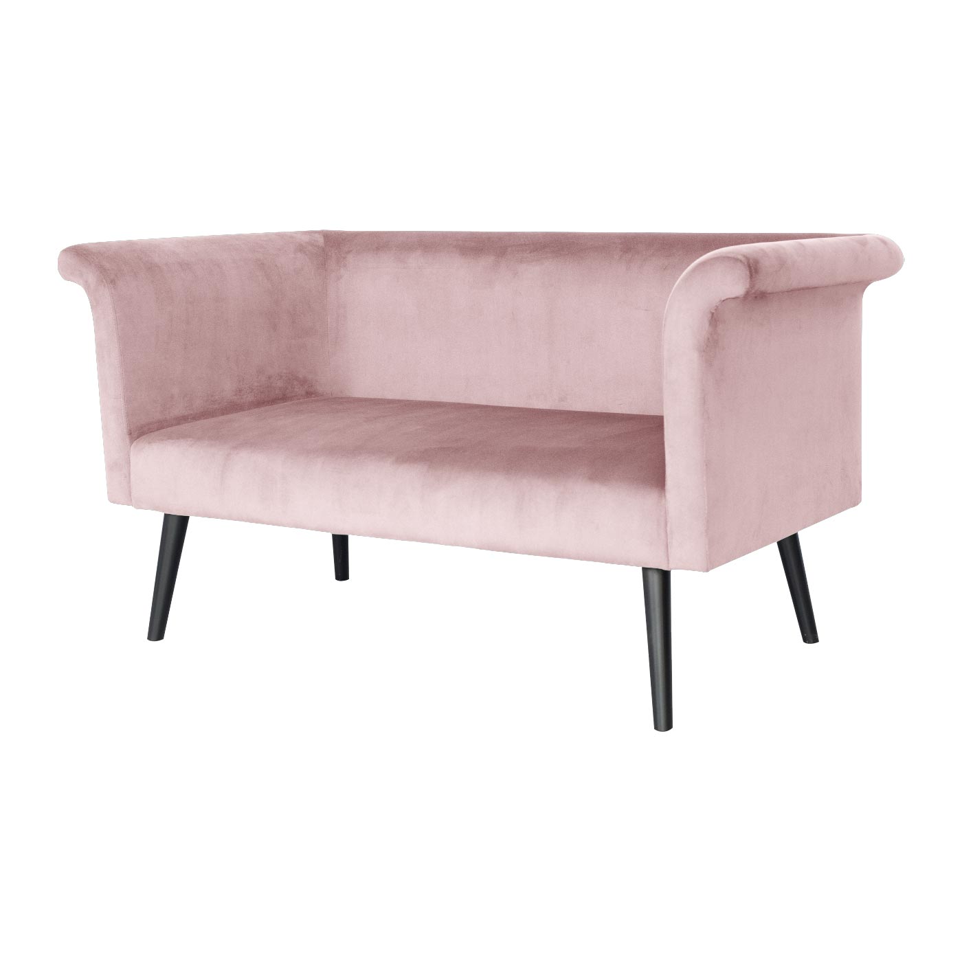 Pompeii  Ebony Double Sofa