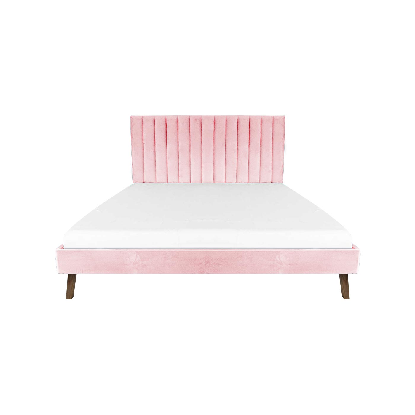 Melrose Pink Dark Queen Bed