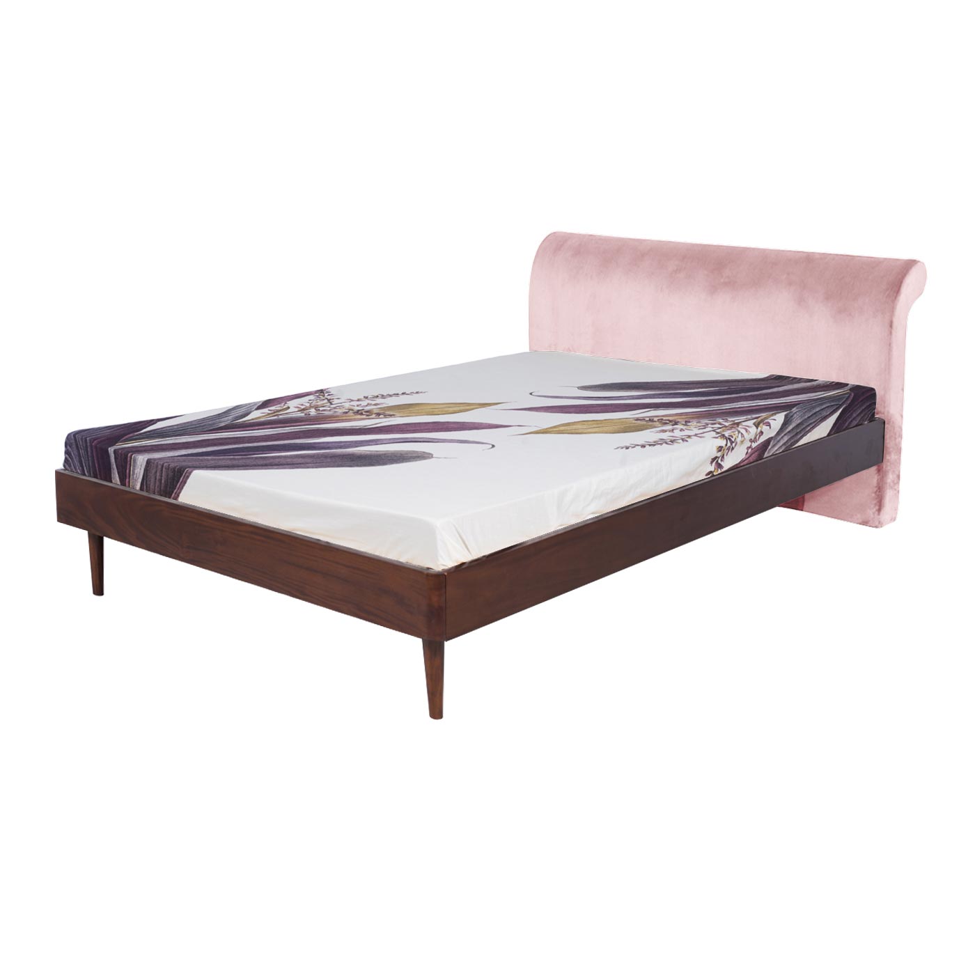 Pompeii  Dark Queen Bed