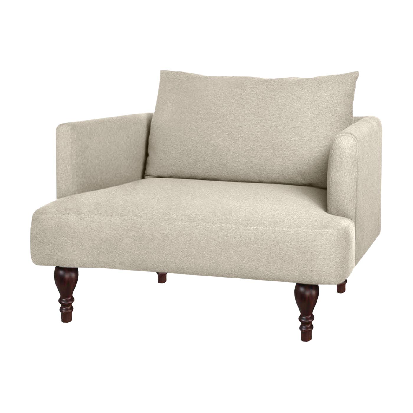 Rosewall Dark Single Sofa