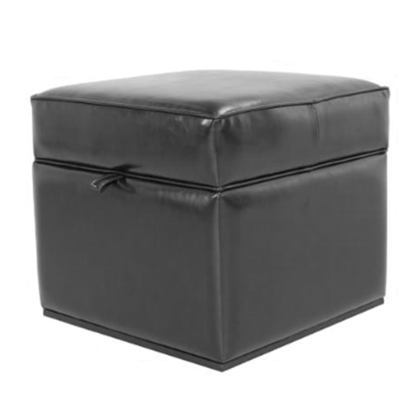 Inhisar Faux Leather Ottoman(Clearence)