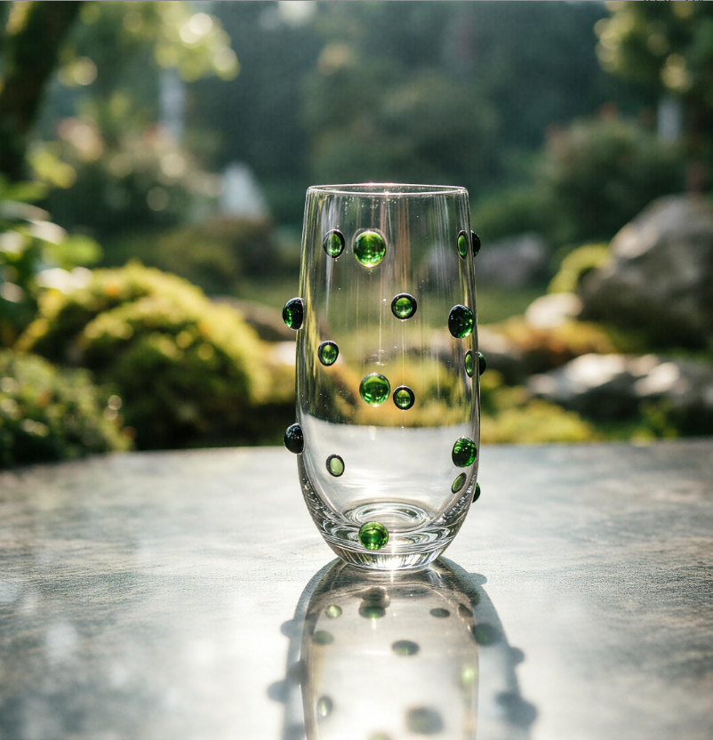 Dot Moss Glass