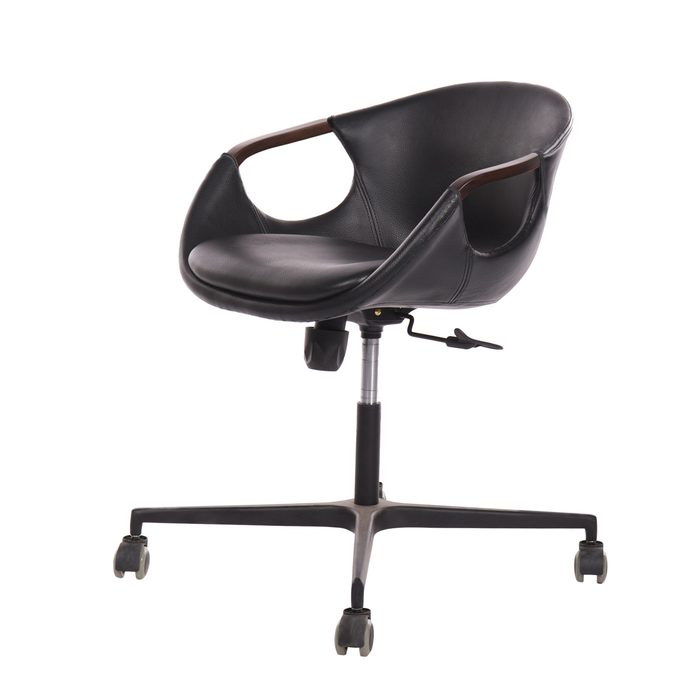 Asheville Textured Black Dark Office Chair