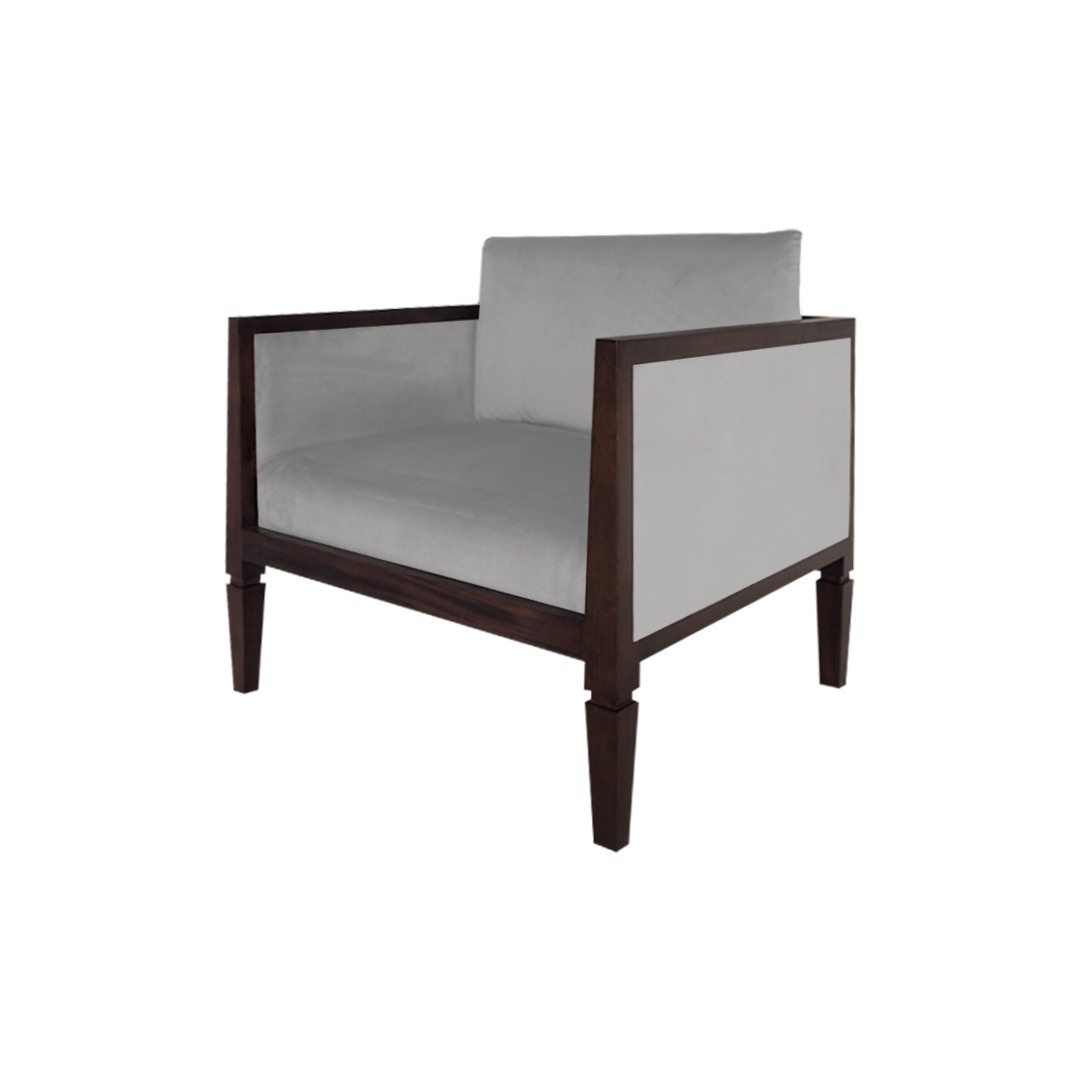 Galle Dark Single Sofa