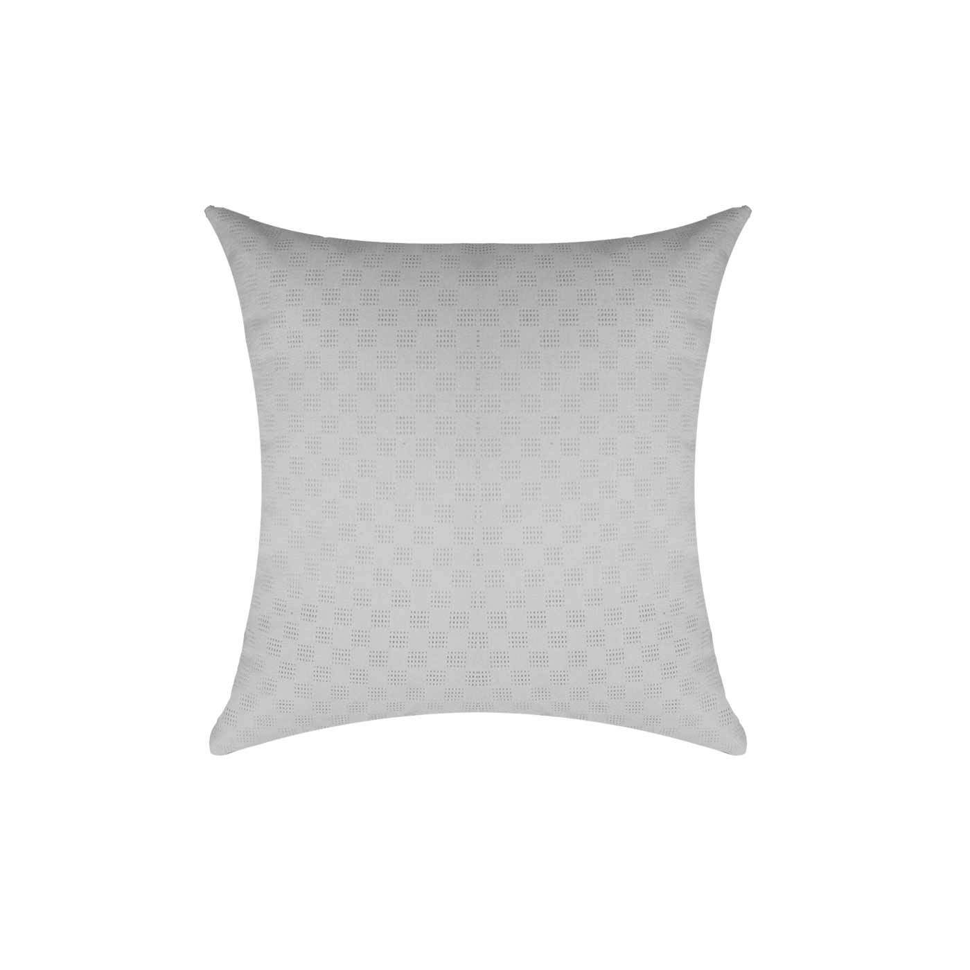 Muko Perforated Square Grey Cushion