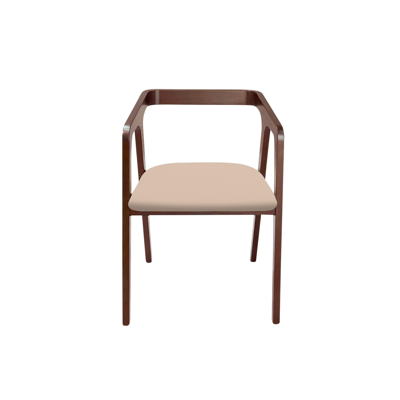 Avesta Faux Leather Dark Dining Chair