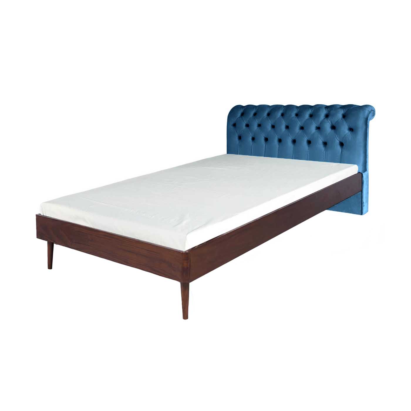 Chesterfield  Dark Queen Bed