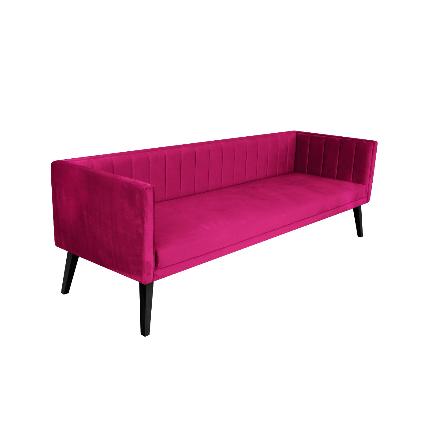 Melrose  Ebony Three Seater Sofa