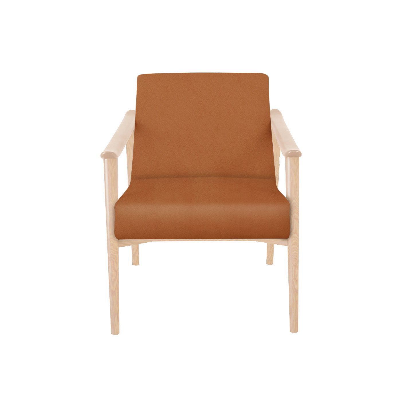 Williamsburg Faux Leather Light Arm Chair
