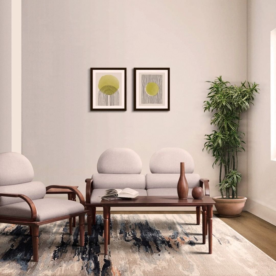 Sonargaon Dark Double Sofa