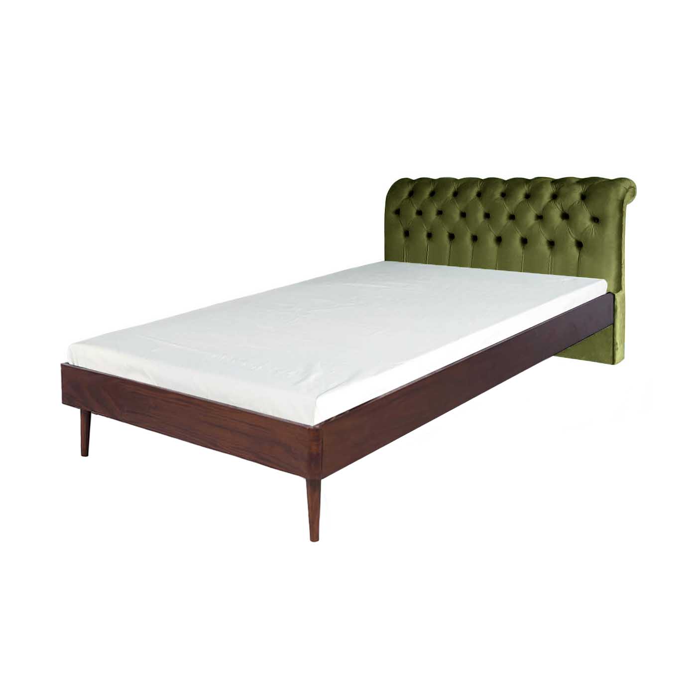 Chesterfield  Dark Queen Bed