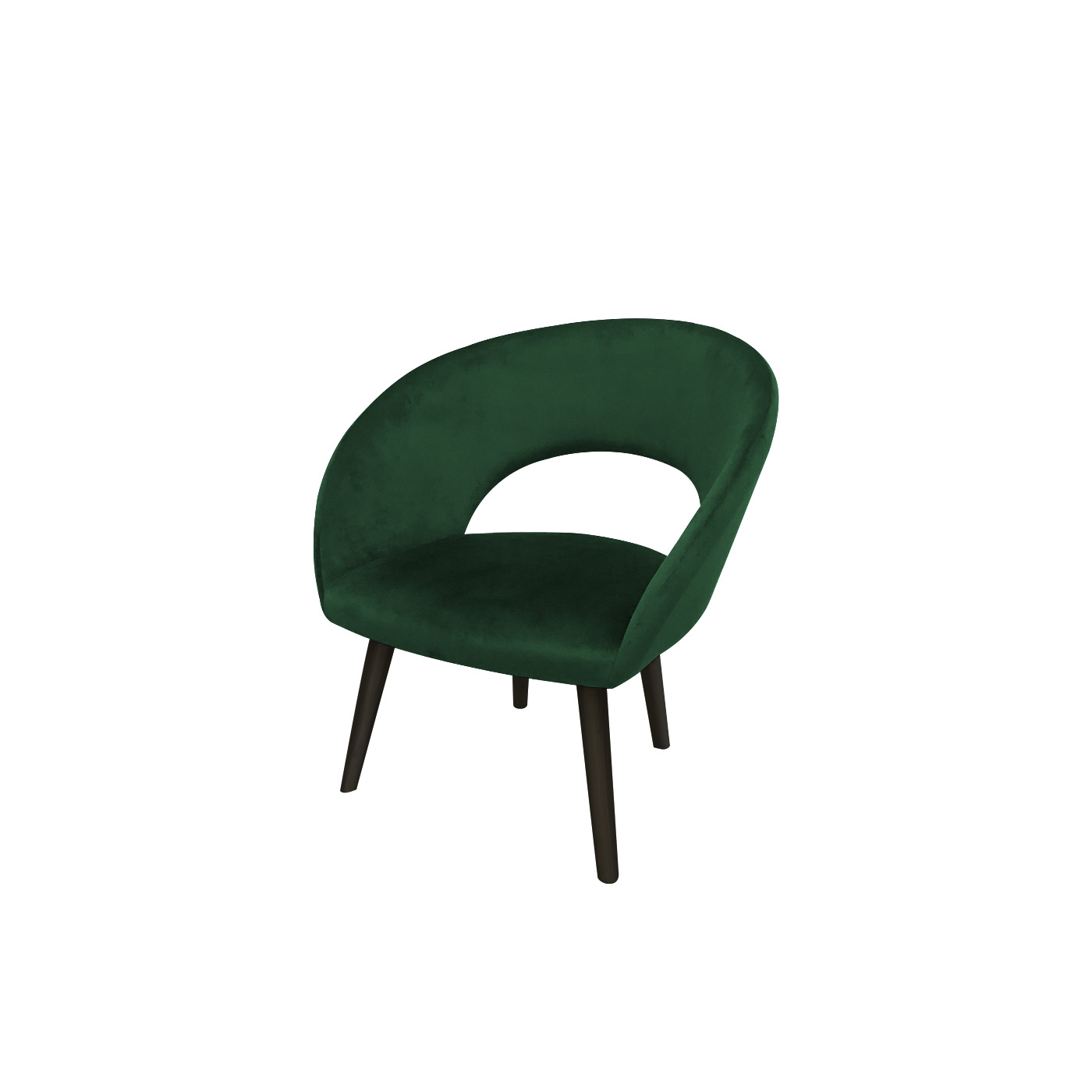 Ostrava  Ebony Arm Chair