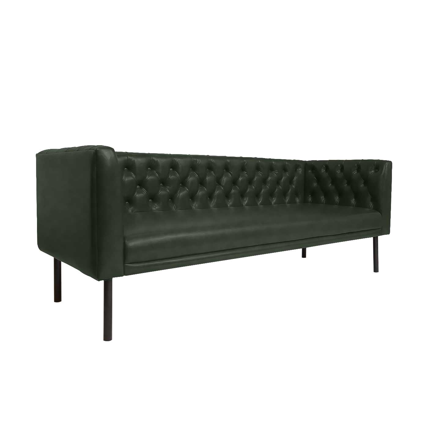 Sheffield Faux Leather Double Sofa