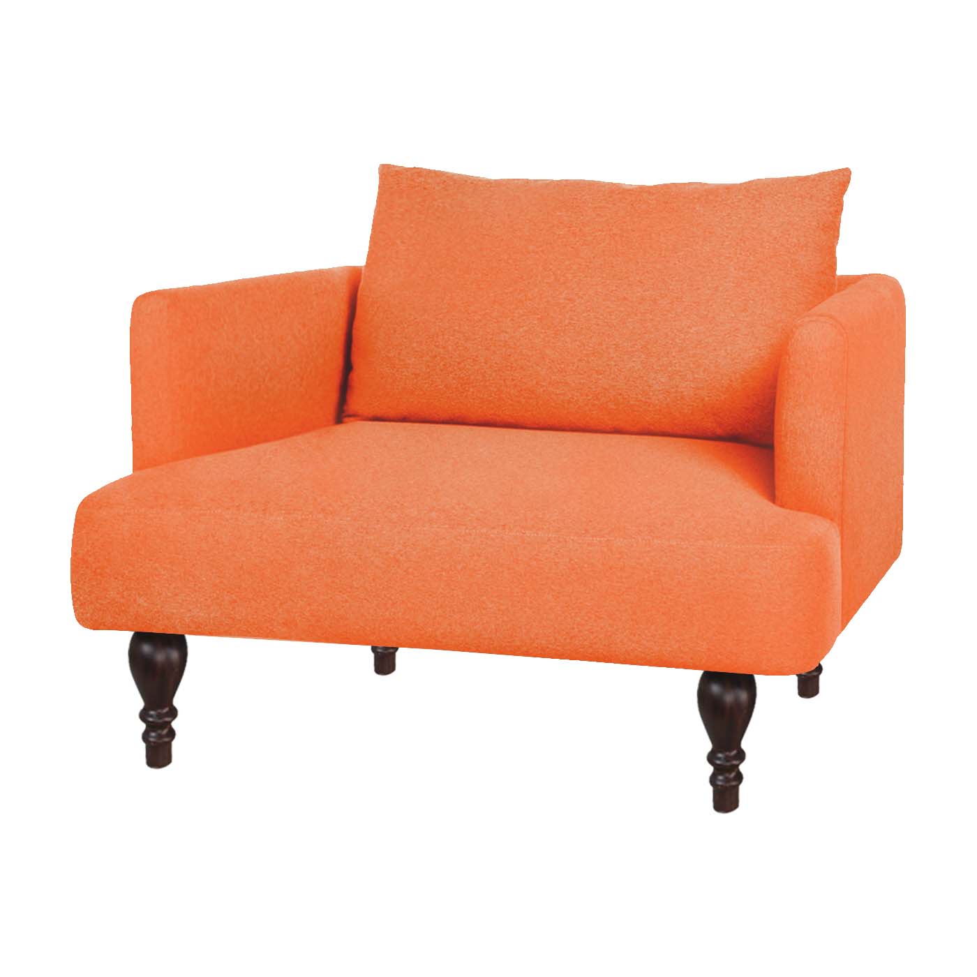 Rosewall  Dark Single Sofa
