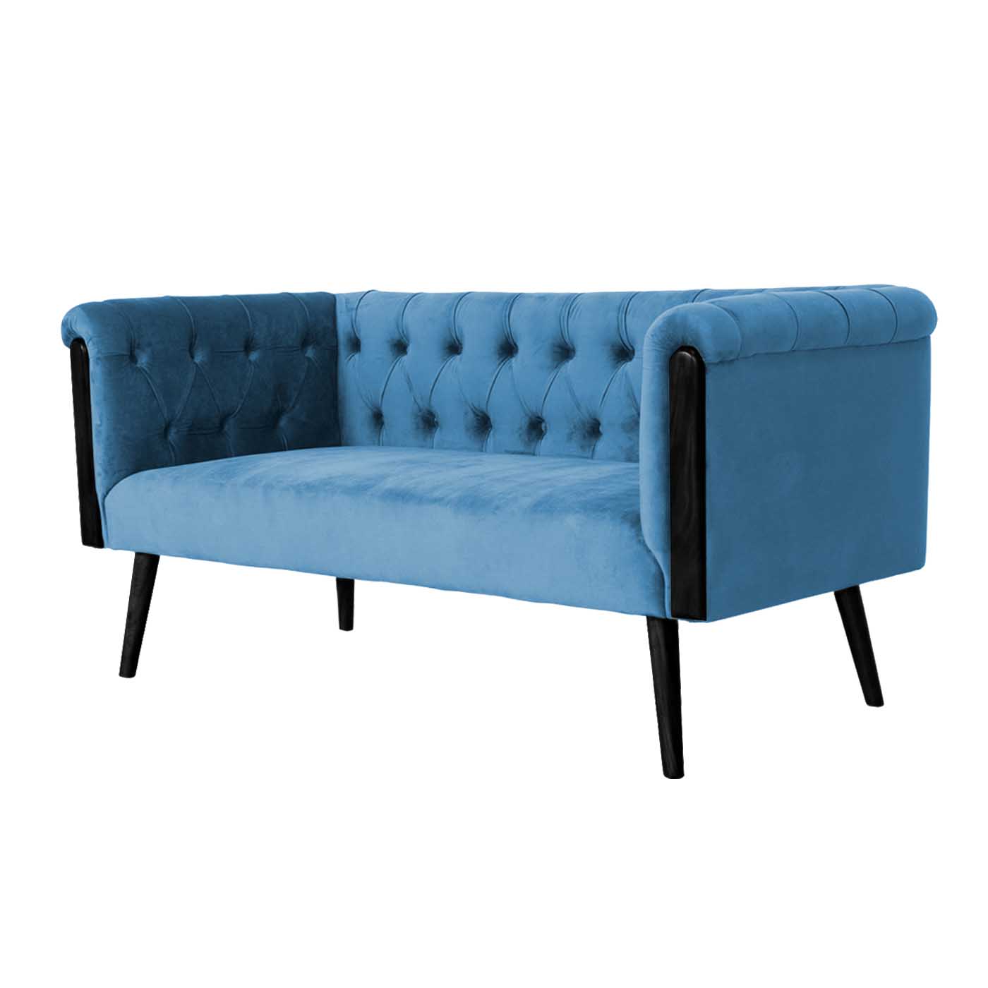 Chesterfield  Ebony Double Sofa