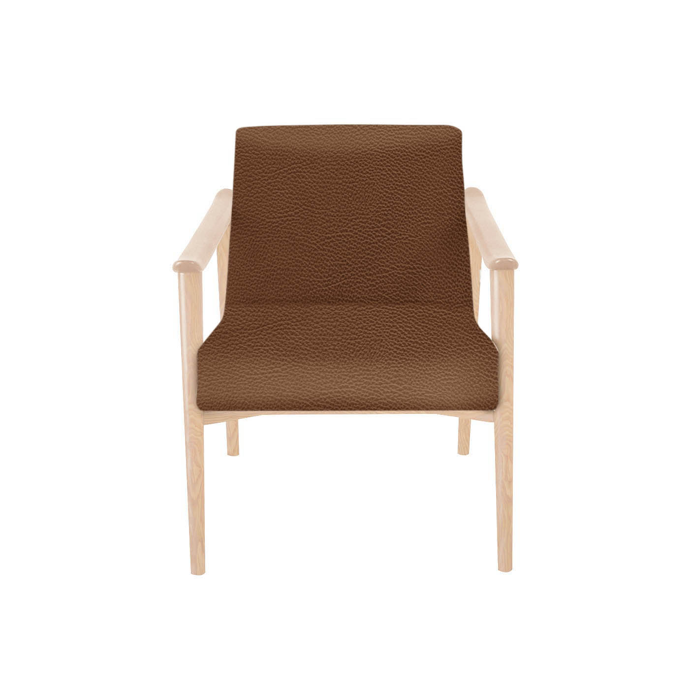 Williamsburg Faux Leather Light Arm Chair