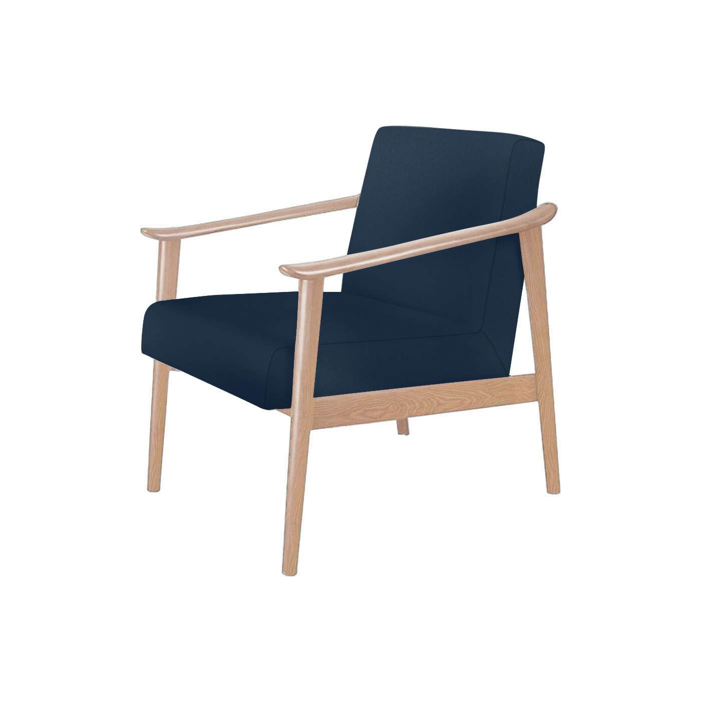 Williamsburg Faux Leather Light Arm Chair