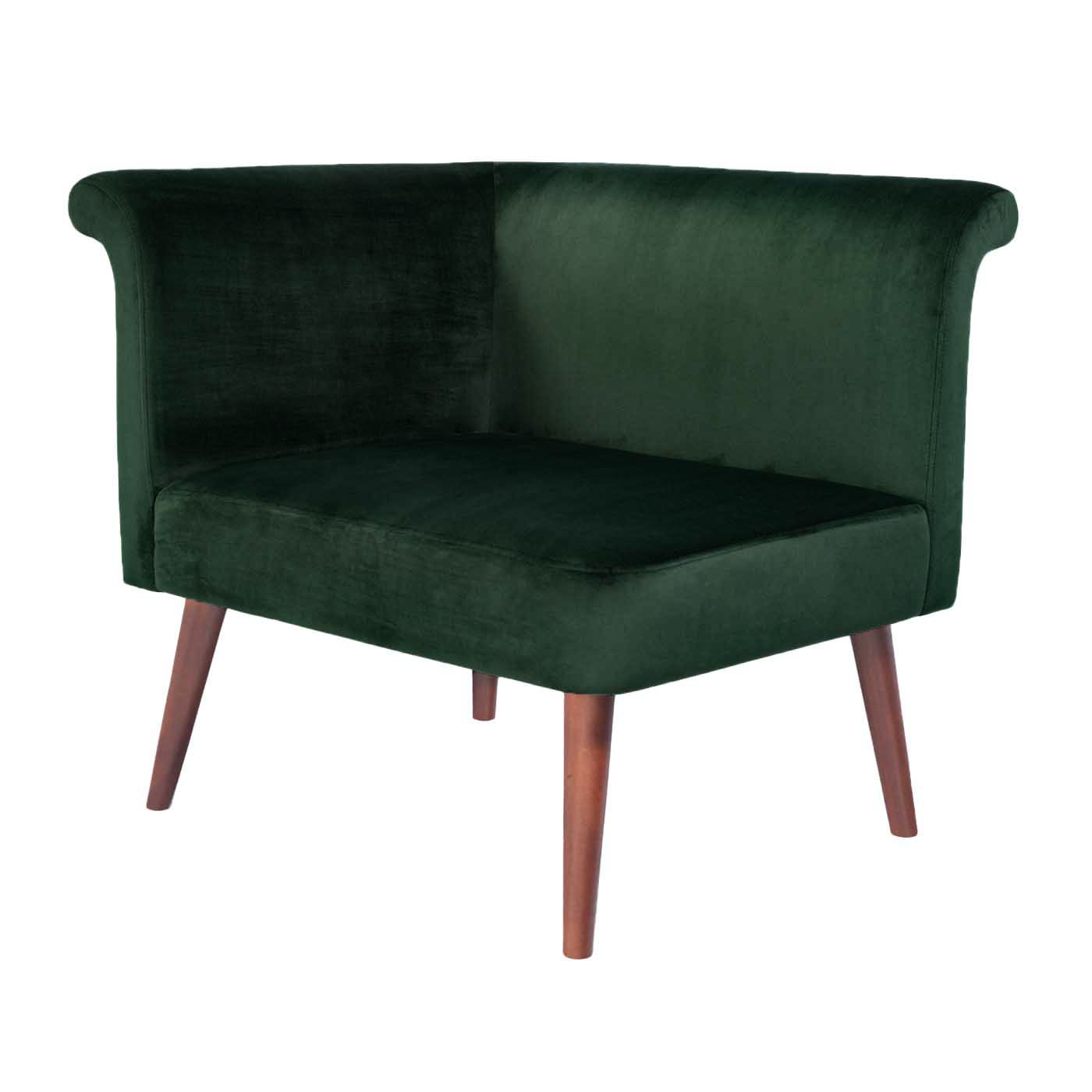 Pompeii  Dark Left Hand Single Sofa