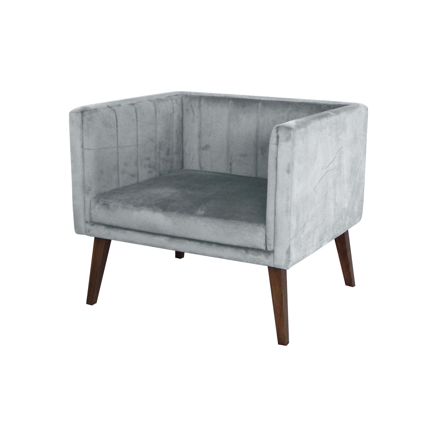 Melrose  Dark Single Sofa