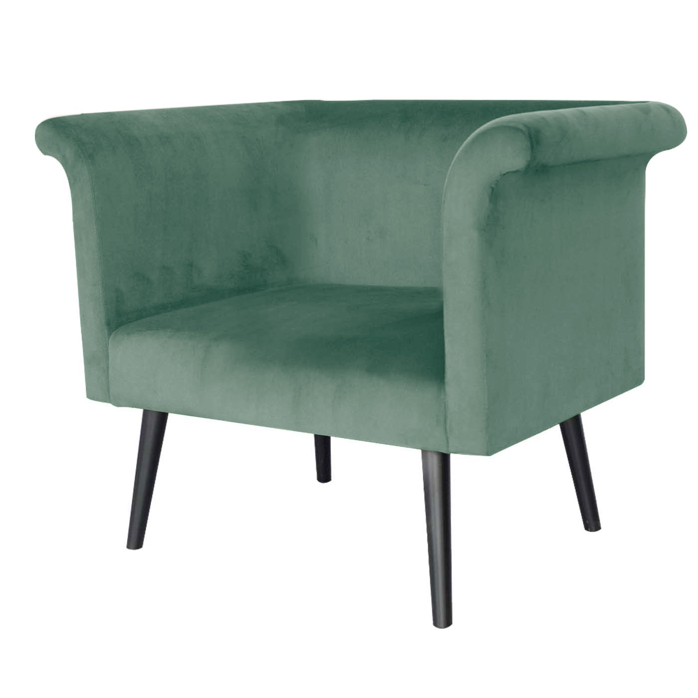 Pompeii  Ebony Single Sofa