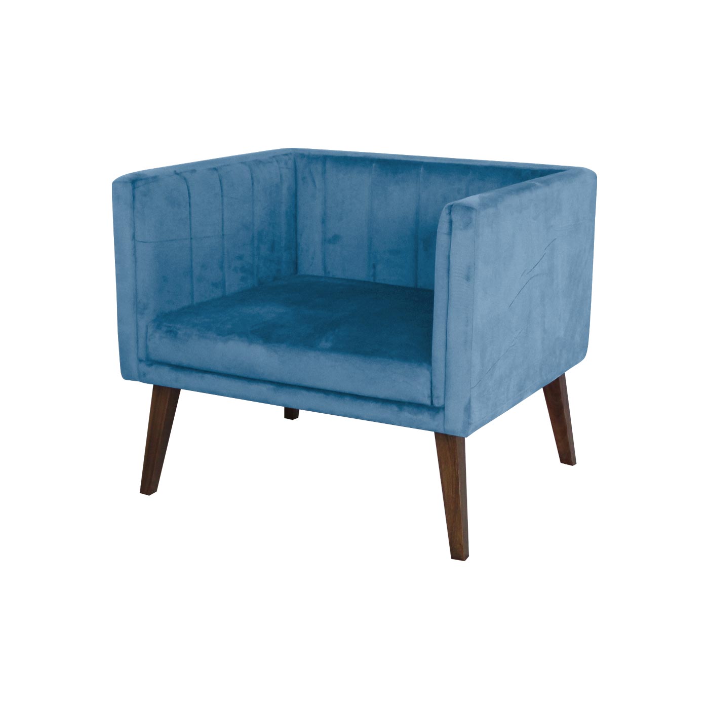 Melrose  Dark Single Sofa