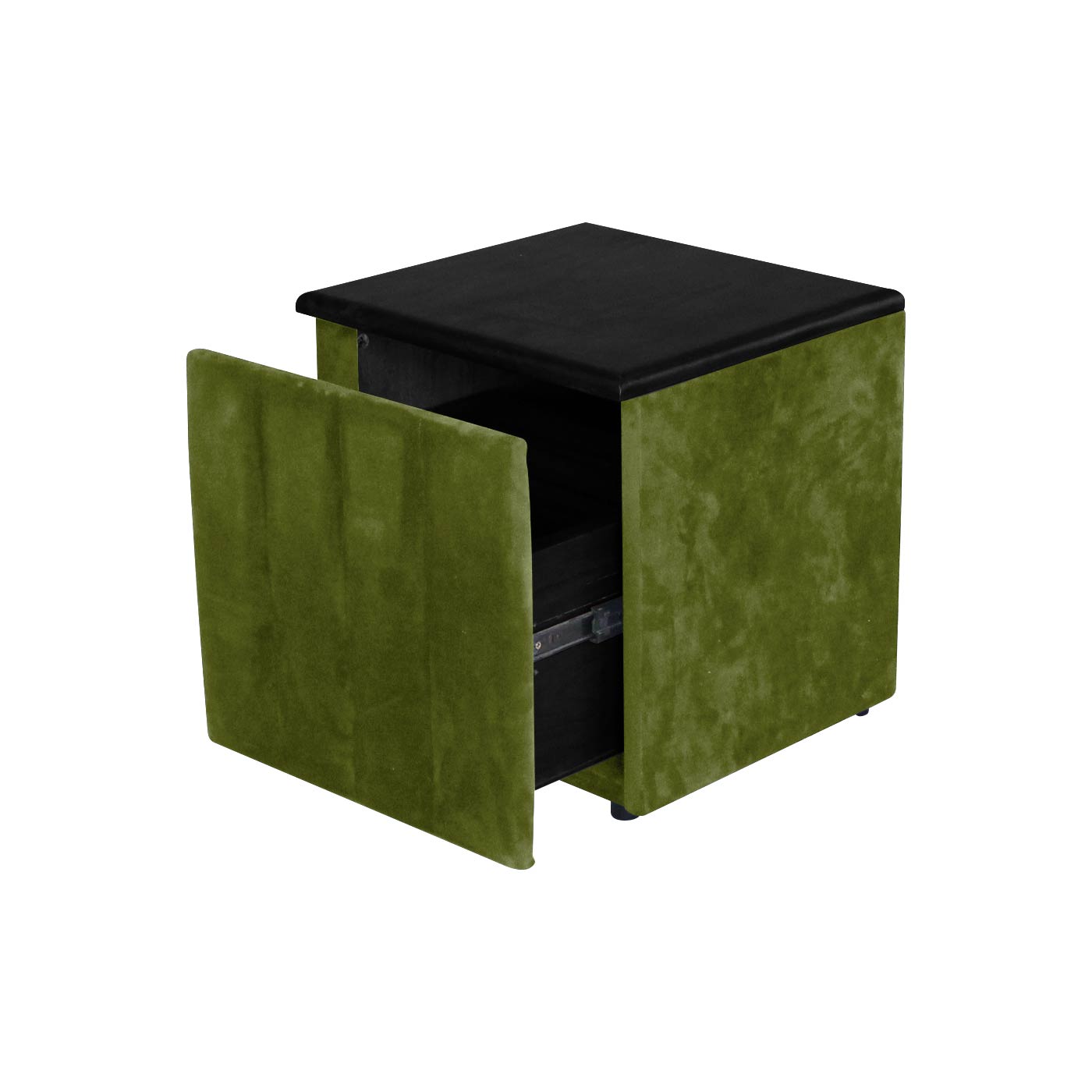 Melrose Ebony Bedside Table