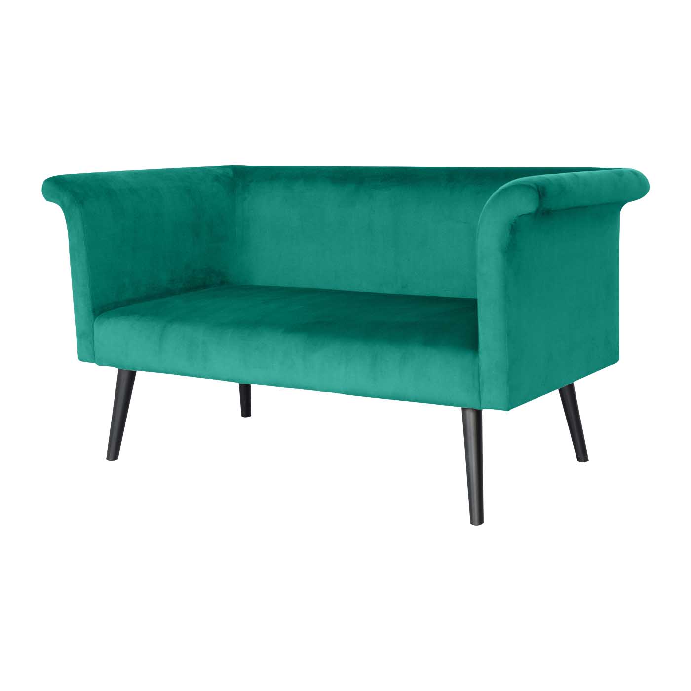 Pompeii  Ebony Double Sofa