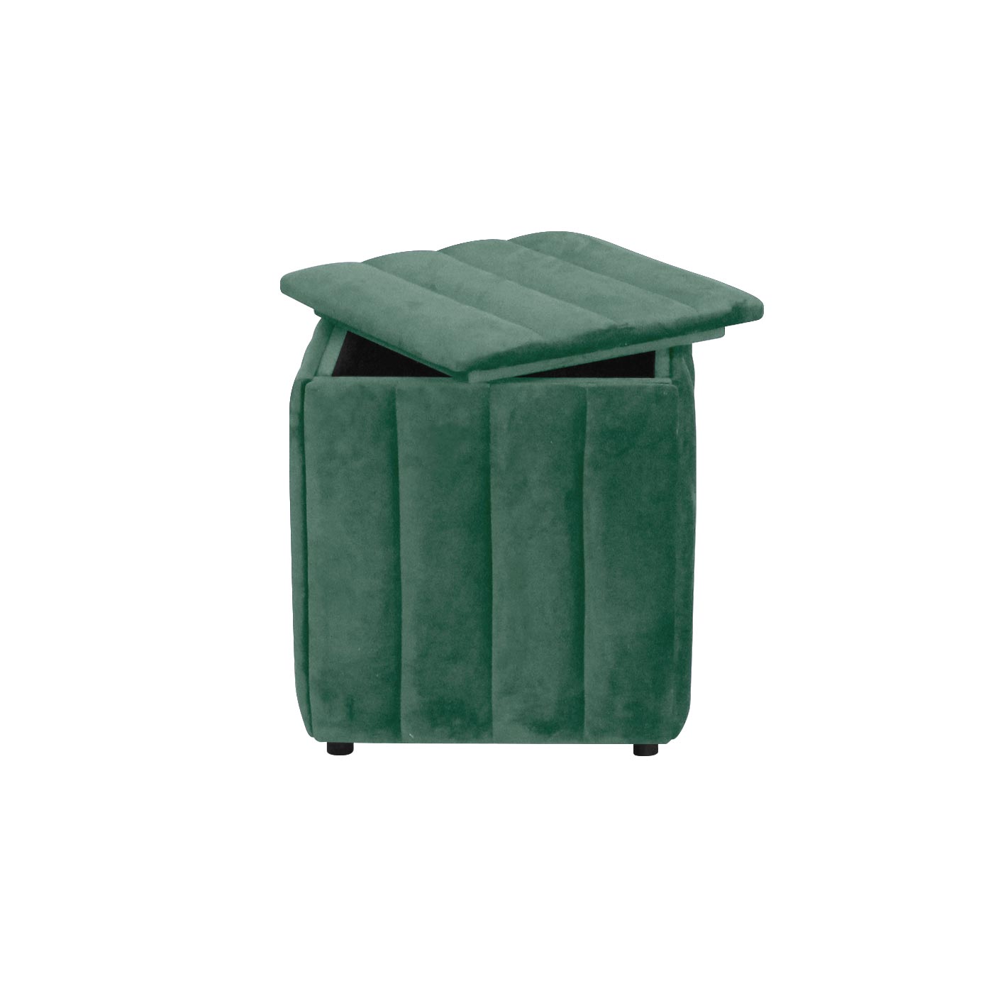 Melrose  Ebony Ottoman