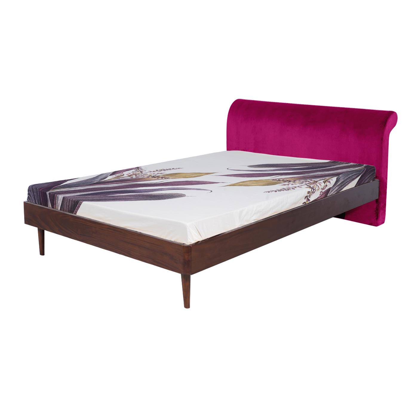 Pompeii  Dark Queen Bed
