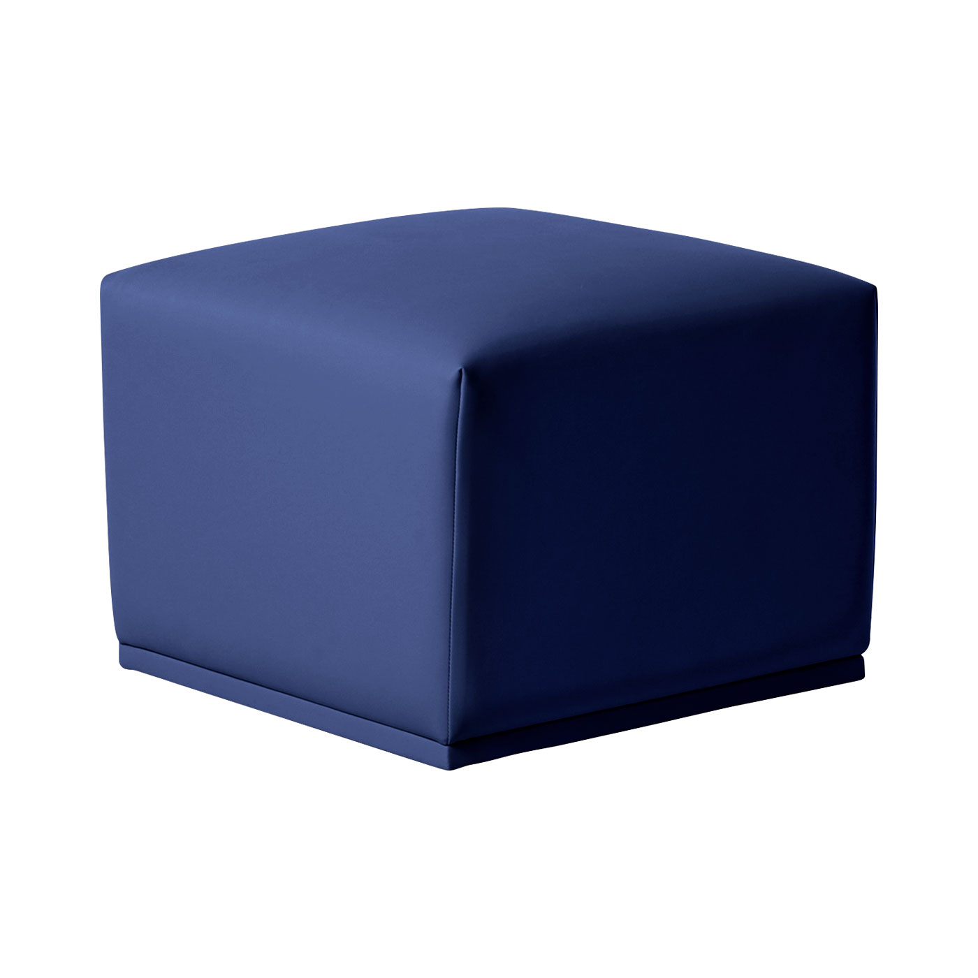 St. Pauli Faux Leather Ottoman (Clearance)
