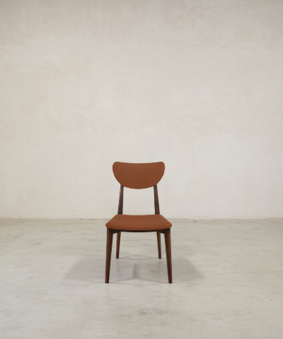Williamsburg Faux Leather Dark Dining Chair