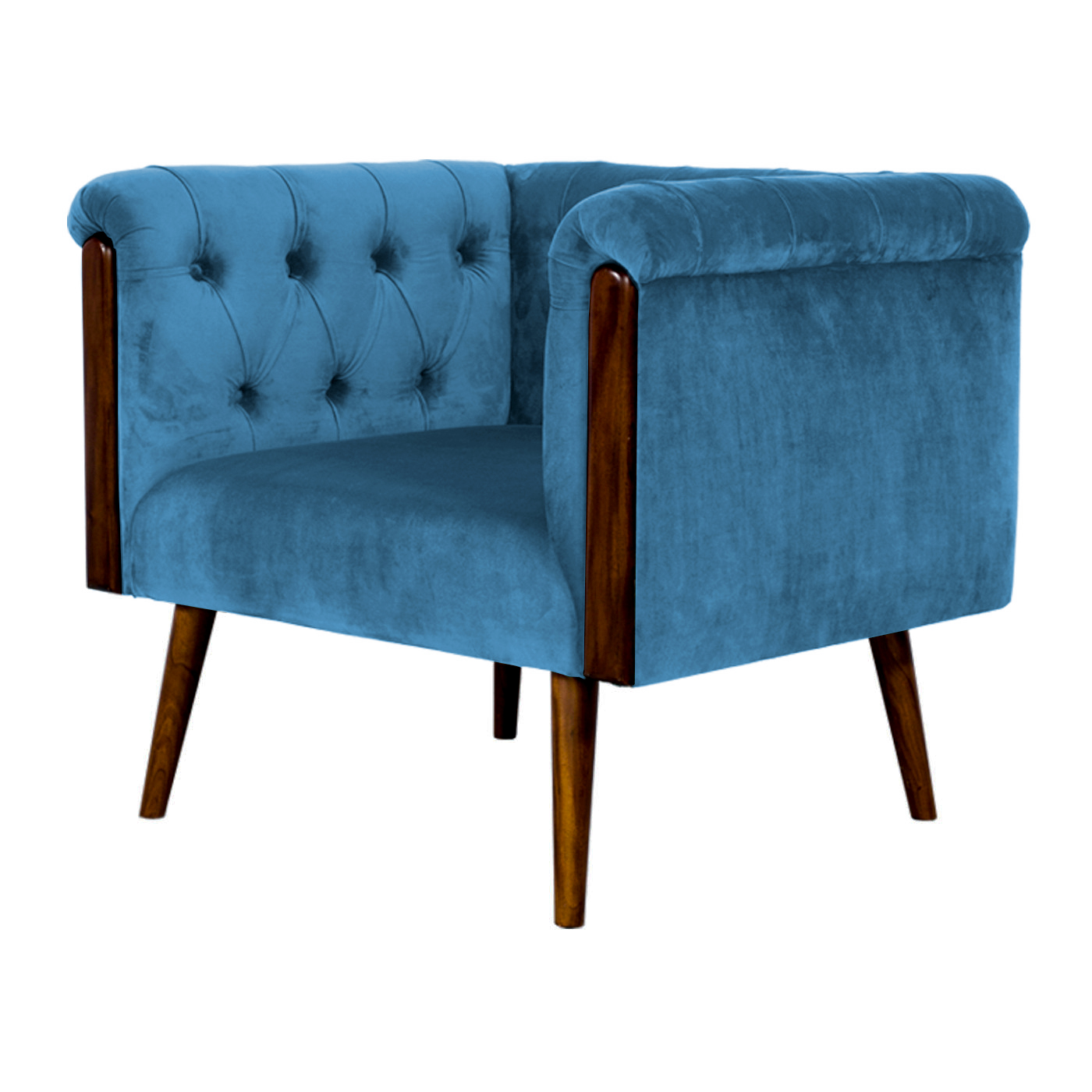 Chesterfield  Dark Single Sofa