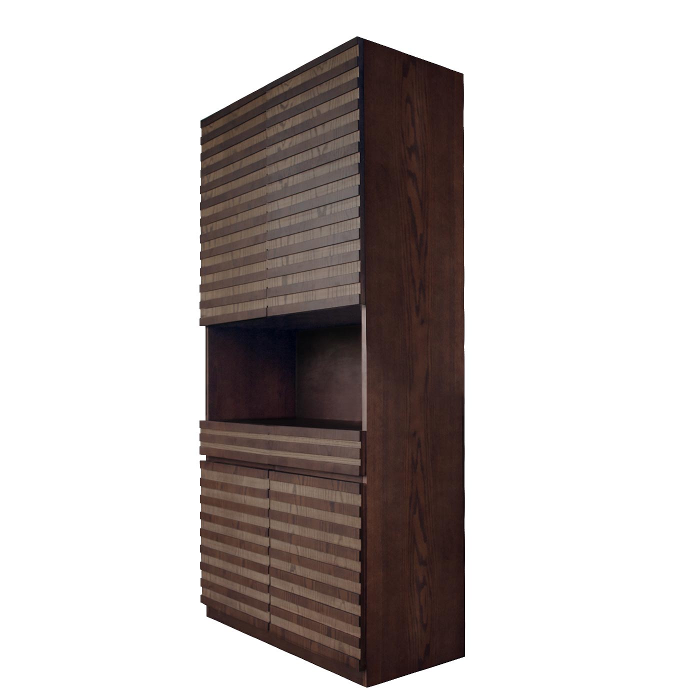 Asker Mahogany Wood Shelf