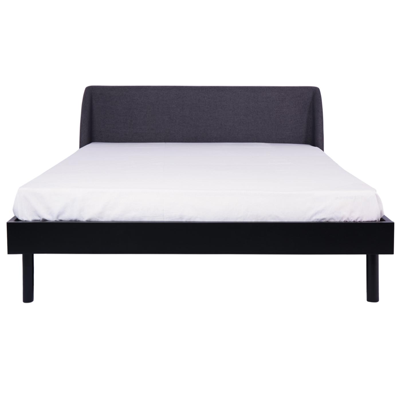 Navigli  Ebony High Headboard King Bed
