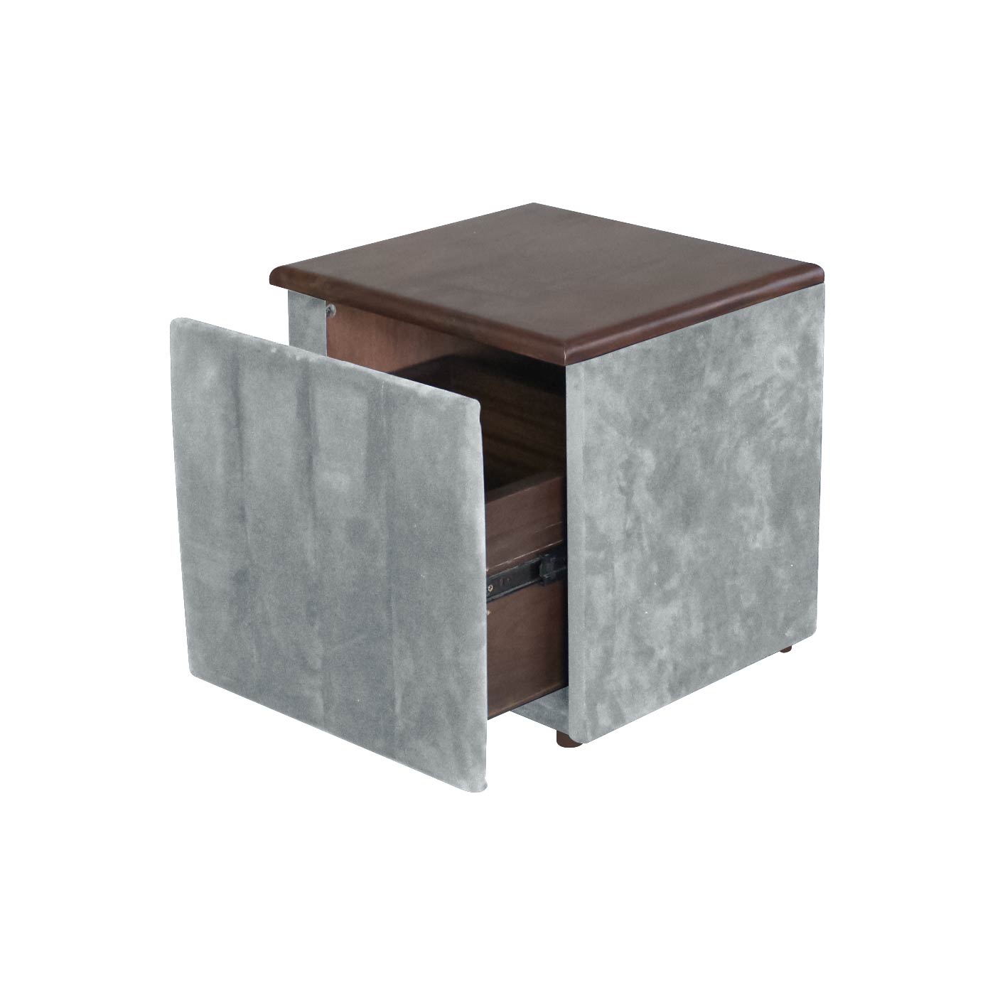 Melrose Dark Bedside Table
