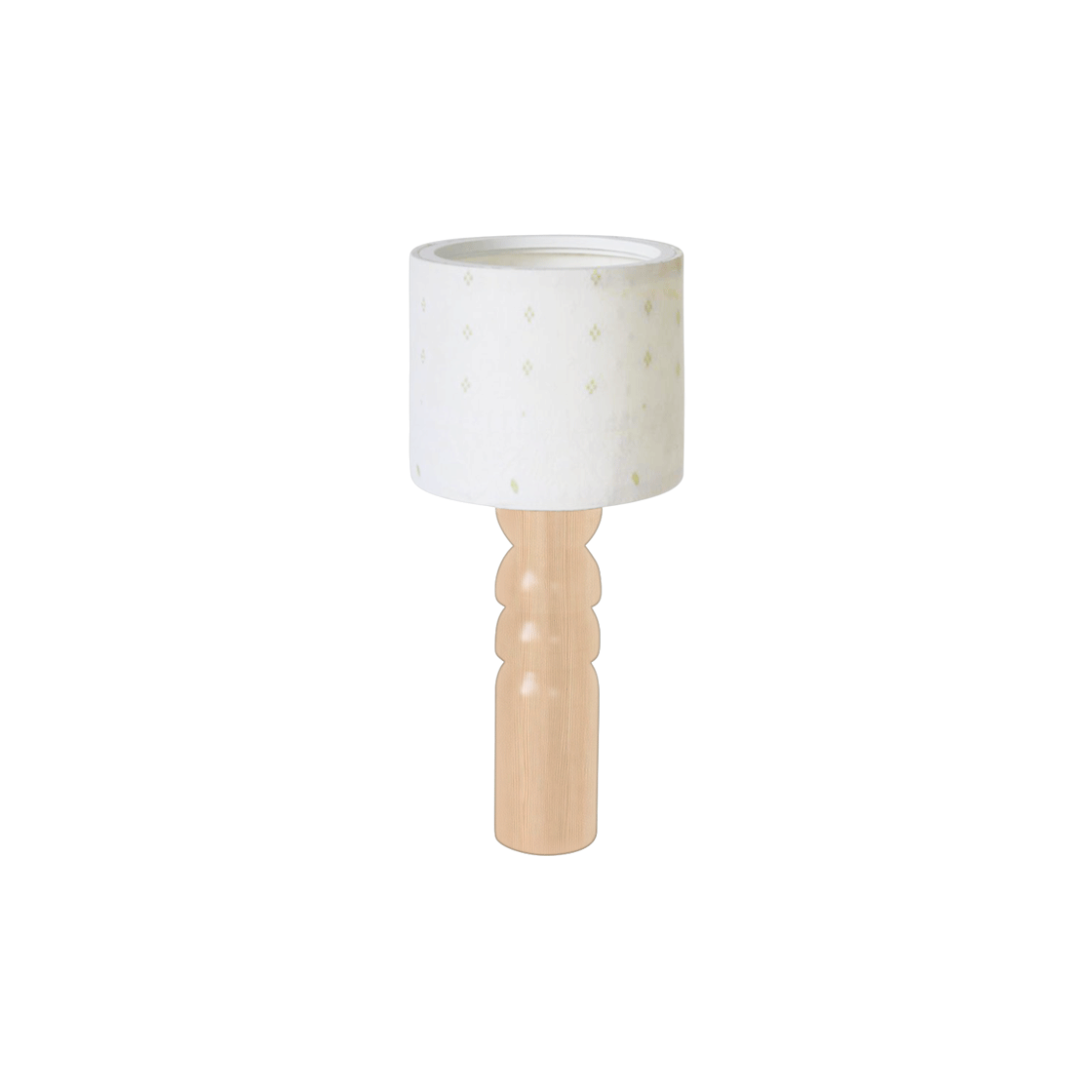 Ivory Jamdani Aura Lamp
