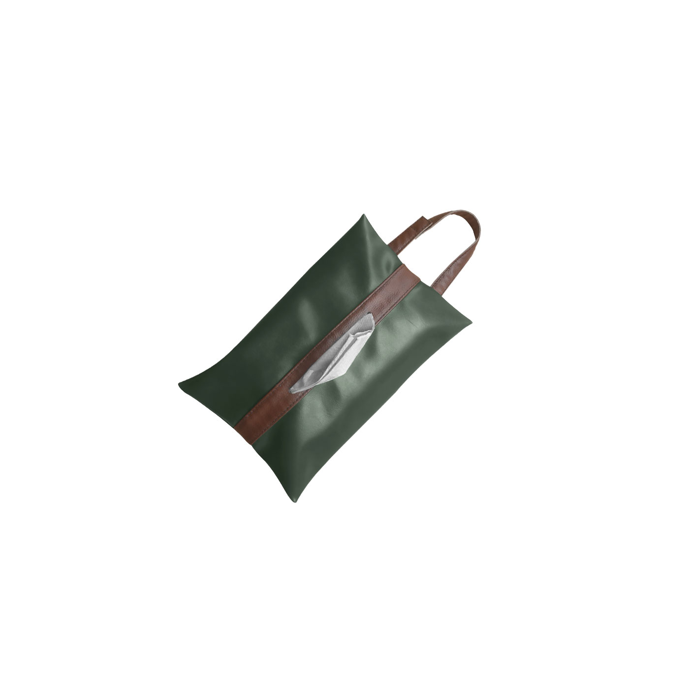 Forest Green Tissue Bag