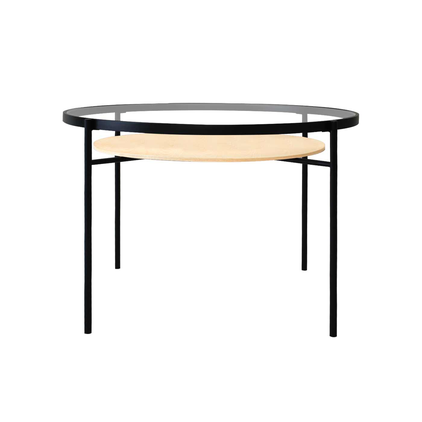 Sheffield Light Glass Round Conference Table