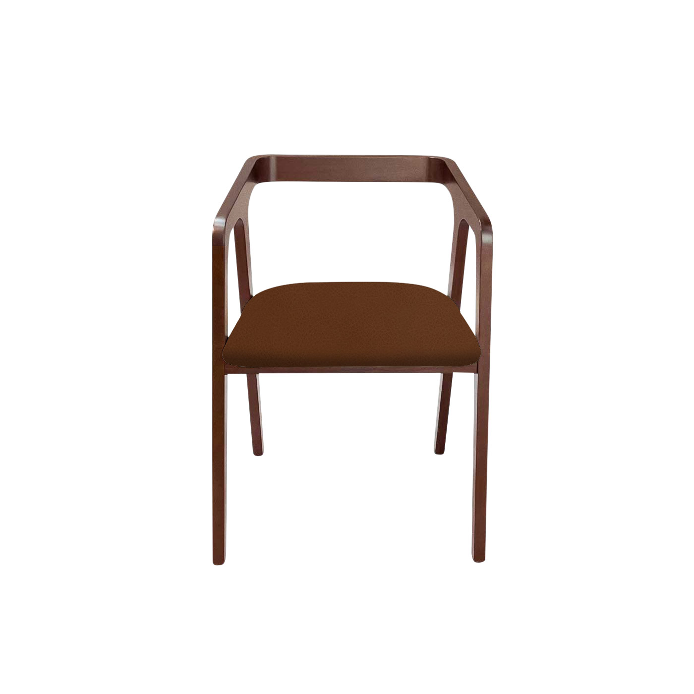 Avesta Faux Leather Dark Dining Chair
