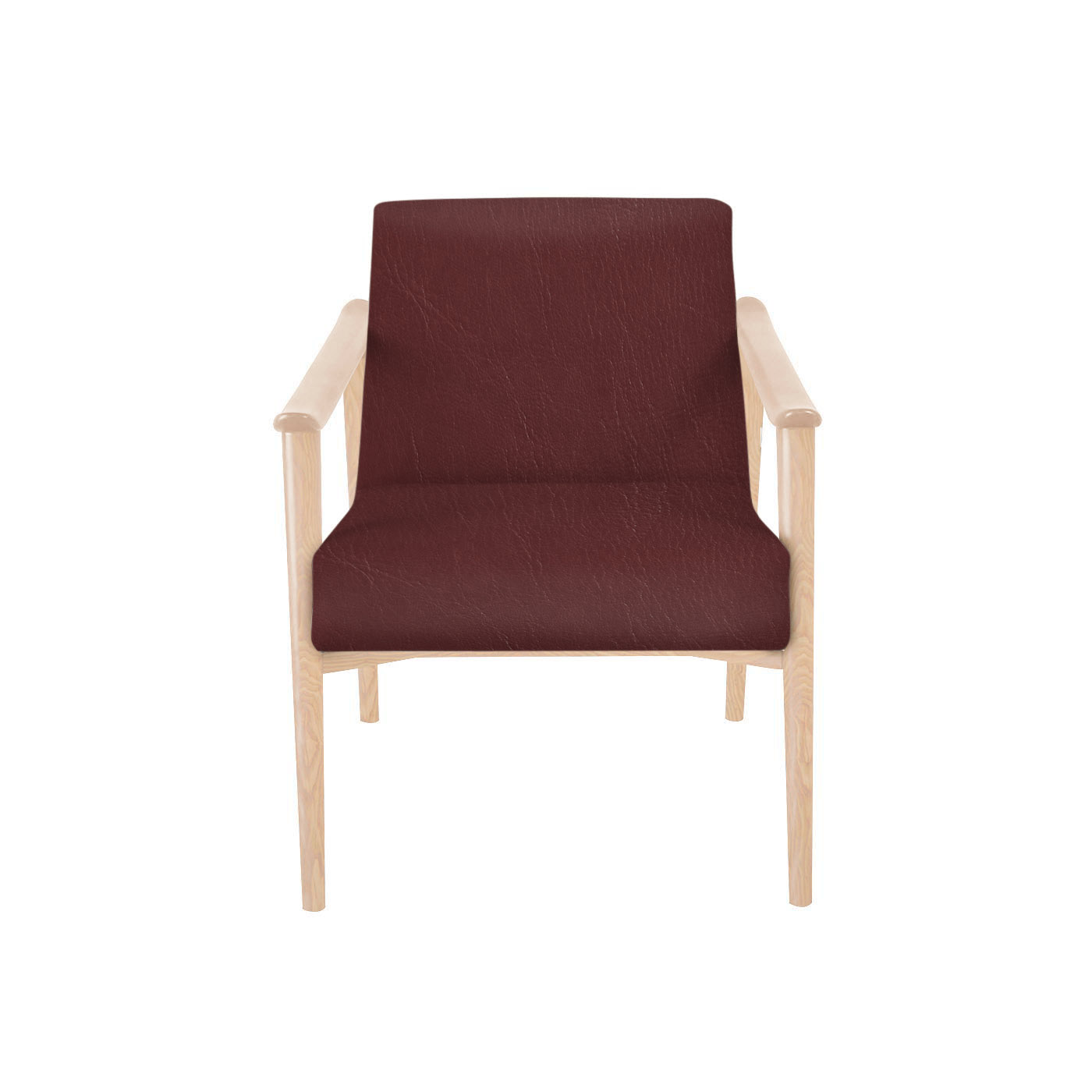 Williamsburg Faux Leather Light Arm Chair