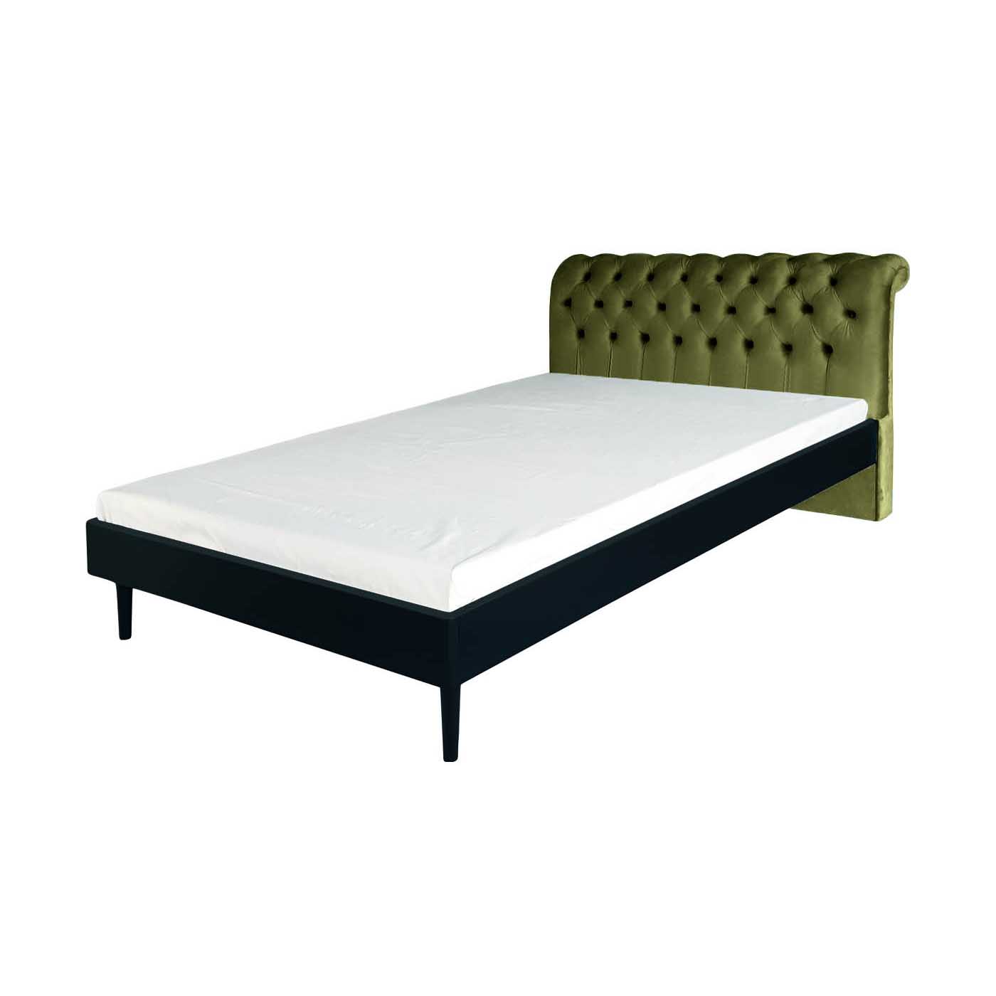 Chesterfield  Ebony Queen Bed